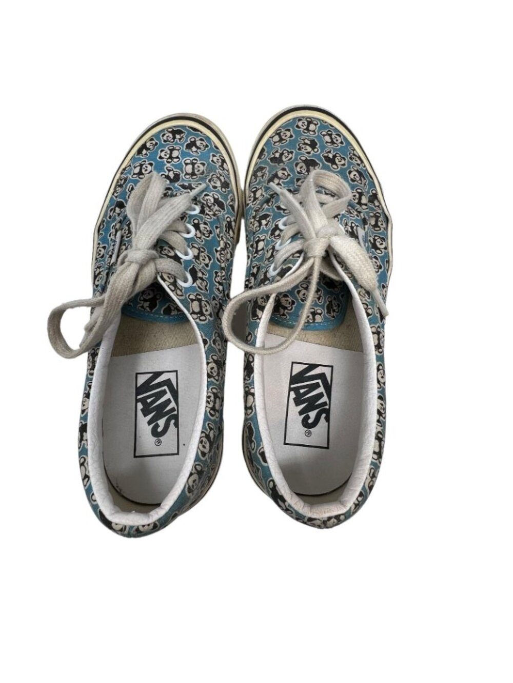 Vans Style 95 DX Anaheim Women's 7 507452 Panda Bear Print Rare Shoes Sneakers - Picture 6 of 12